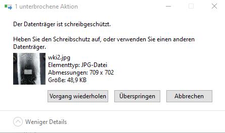 Gesperrtes Laufwerk entsperren