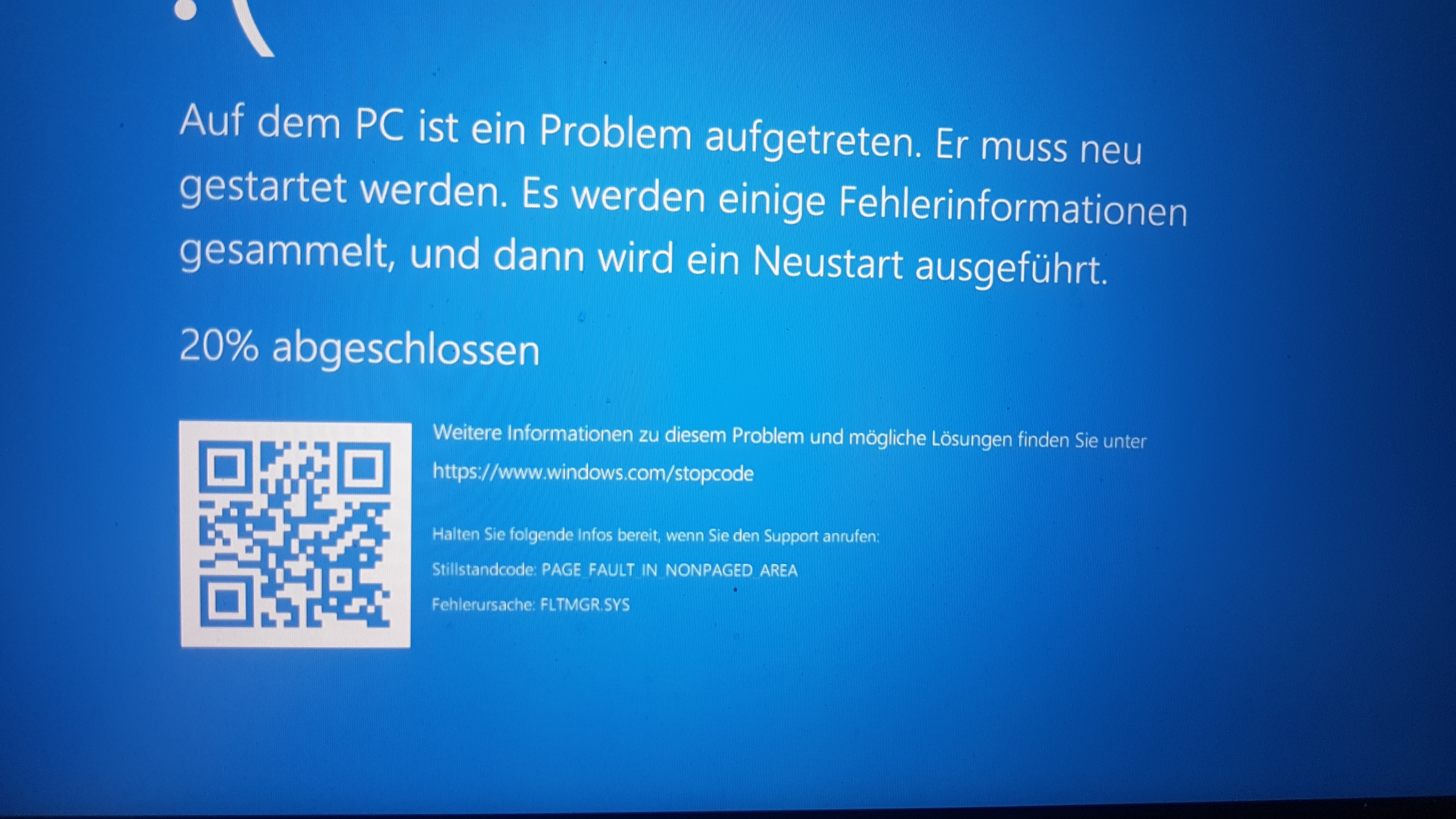 IRQL_NOT_LESS_OR_EQUAL / PAGE_FAULT_IN_NONPAGED_AREA Bluescreen nach RAM Update