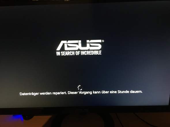 Windows fährt nicht hoch , wie lange soll ich warten?