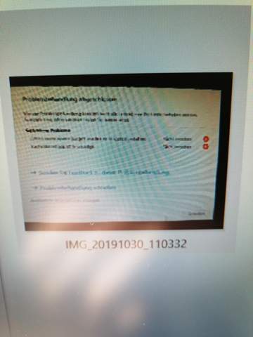 Windows 10Problembehandlung?
