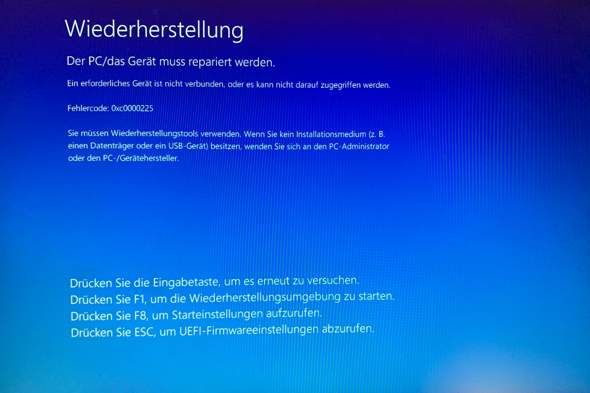 Computer funktioniert nach Partitionieren nicht mehr?