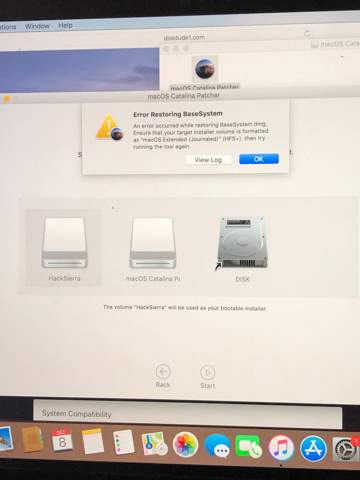 macOS usb Stuck erstellen error was tuhen?