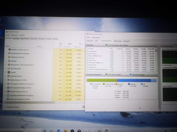 Ram hohe auslastung obwohl kein Programm läuft?