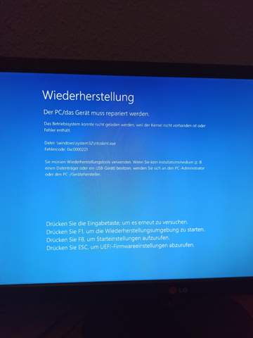 Windows 10 hat nach CPU Wechsel Startprobleme?