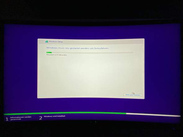 Warum bricht meine Windows 10 Installation immer ab?