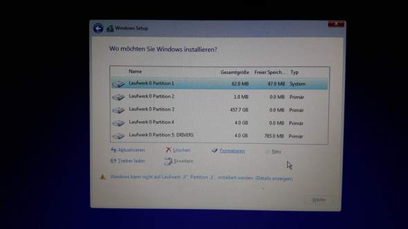 Kann ich Problemlos alle Asus VivoBook Partitionen löschen?