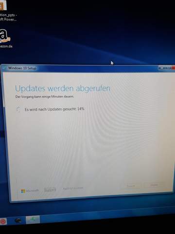 Upgrade auf Windows 10 - Problem?