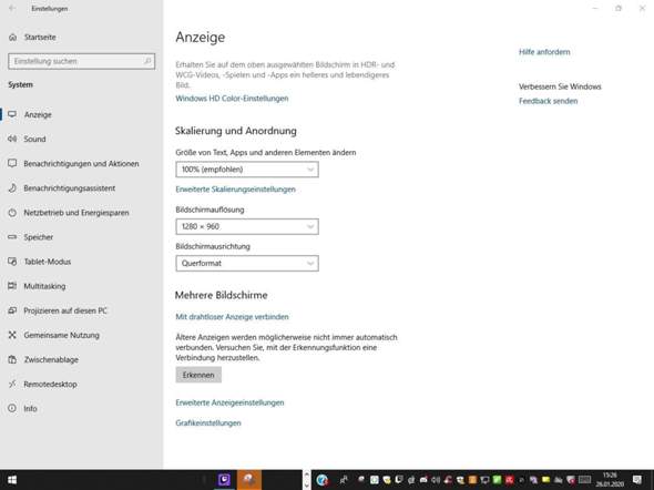 Windows schrift ander und größer?