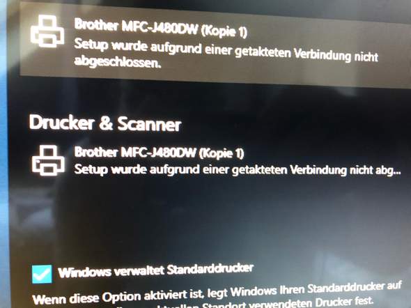 Mein PC verbindet mit meinen Drucker nicht was kann man machen?