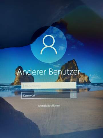 Windows andere Benutzer?