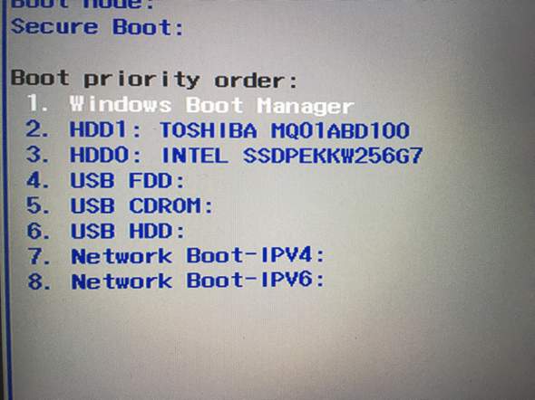 Windows boot manager weg?