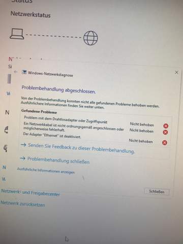 Windows 10 keine WLAN Netzwerke gefunden siehe Bild?