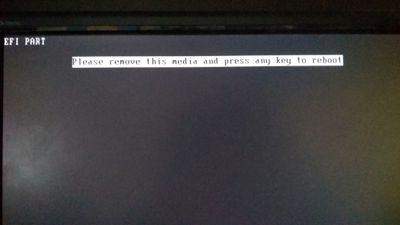 Fehler beim Booten von einem USB-Stick?