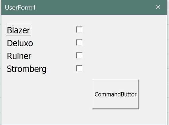 Kann man in Excel in einer Form sich gegenseitig ausschließende Checkboxen haben?