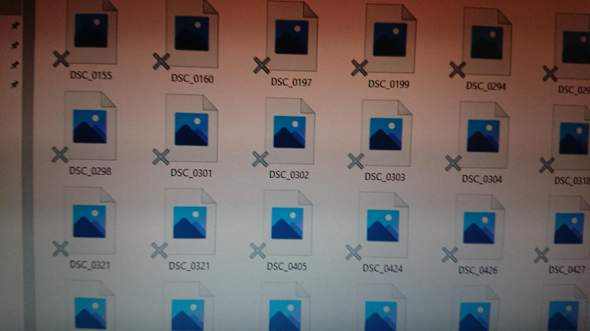 Hallo, alle mit Paint erstellten Dateien sowie alle Fotos in meinen Ordnern lassen sich...