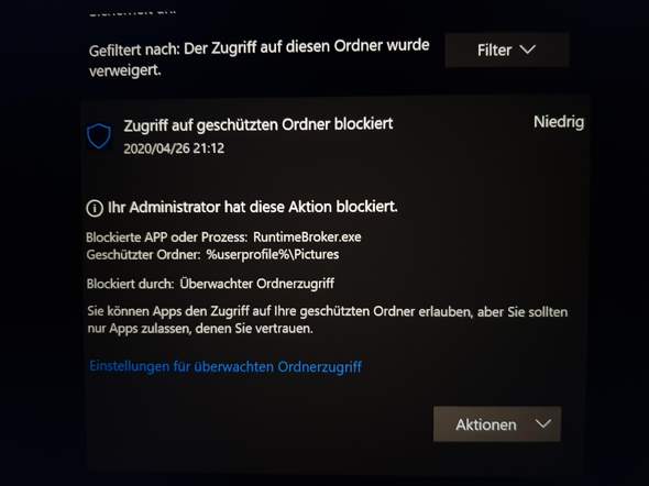 RuntimeBroker.exe gefährlich?