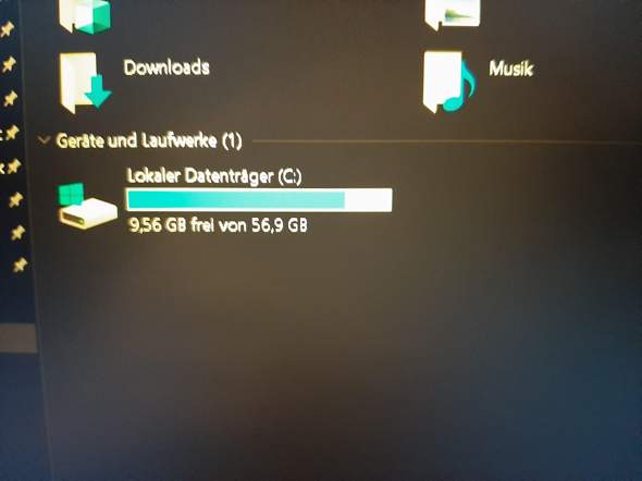 Computer Speicher schwankt?