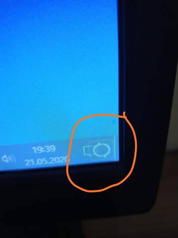 Komisches Symbol bei Windows 10?