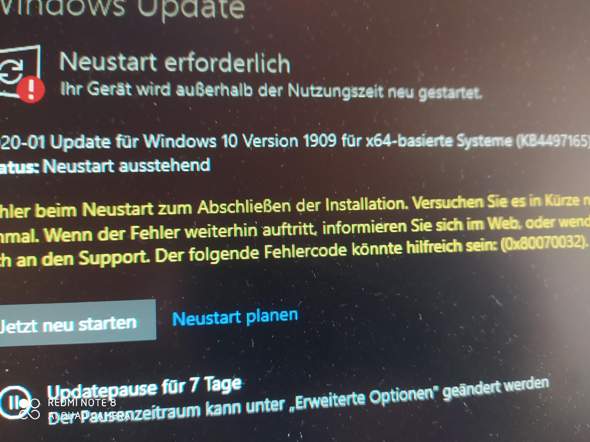Windows spinnt schon wieder?