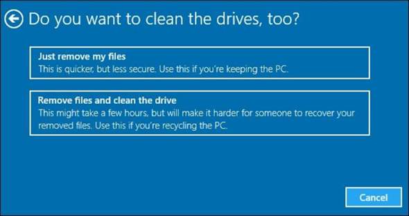 Datenwiederherstellung trotz Zurücksetzung eines PCs, wie?