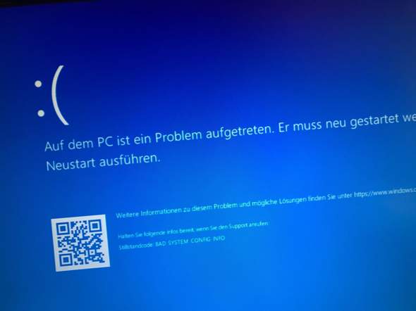Bad System Convig Info?