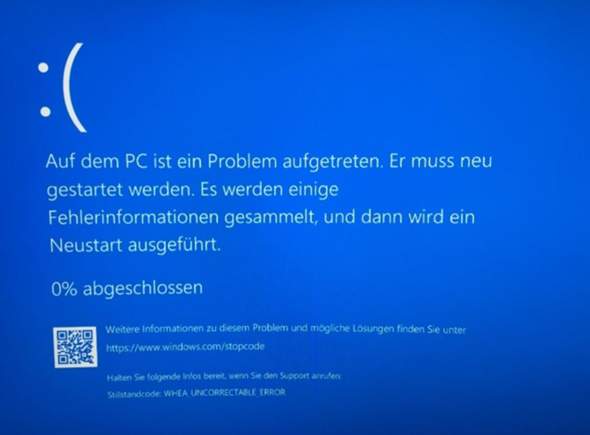 Bluescreen Windows 10 (laptop)?