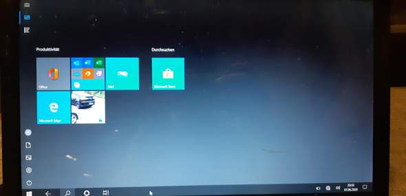 Wie komme ich auf den normalen Windows 10 Desktop?