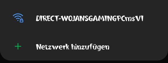 Windows 10 Wlan Direct ausschalten?