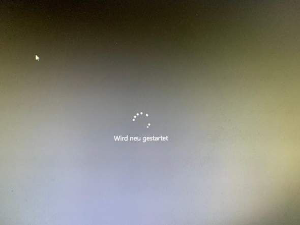 Hat sich mein PC beim „Update“ aufgehängt?