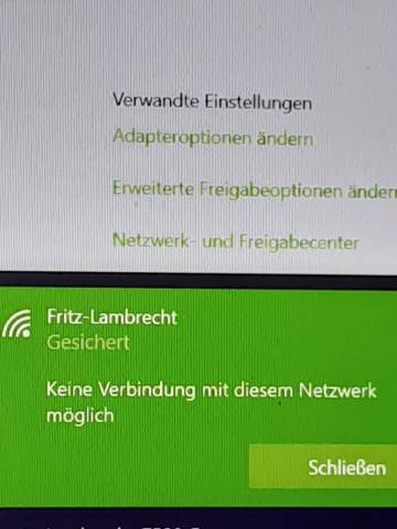 Kein WLAN?