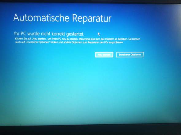 Hilfe!? Windows 10 Automatische reparatur geht nicht weg?