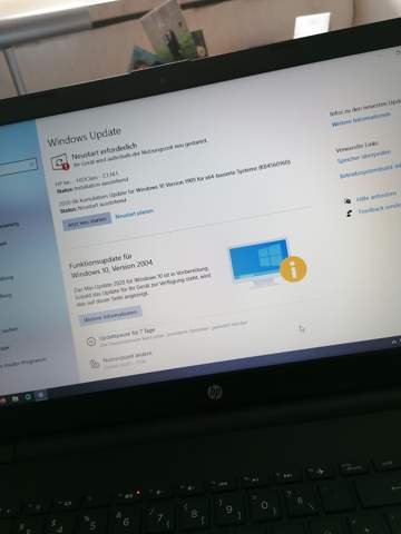Update installieren?