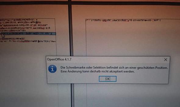 Hallo, wie deaktiviere ich den Schreibschutz bei OpenOffice Writer?