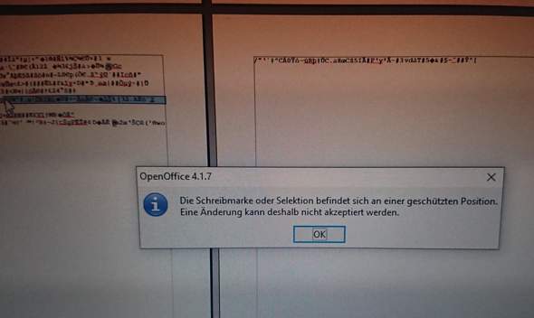 Hallo, wie deaktiviere ich den Schreibschutz bei OpenOffice Writer?