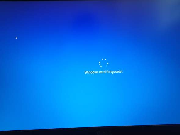 Windows wird fortgesetzt hängt fest?