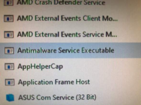 Antimaleware Service executable ausschalten?