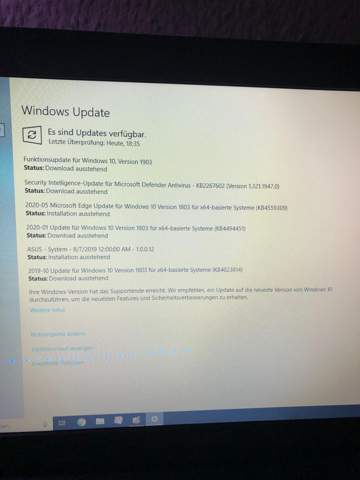 Ich kann keine Updates mehr machen , weil meine Windows Version das „Supportende“ erreicht hat?