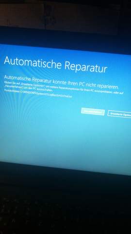 Windows 10 Automatische reparatur stoppen?