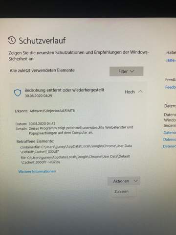 Windows defender Adware?