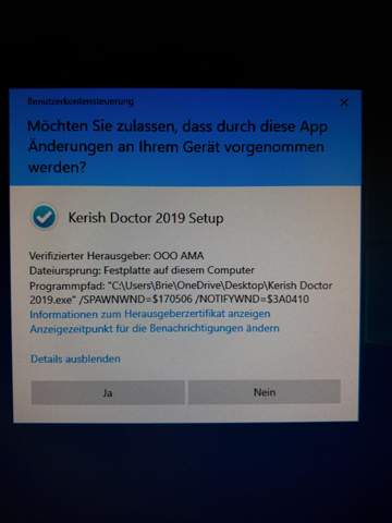 Ist dieser Installationpfad normal?