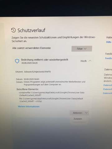 Adware entfernt oder nicht?