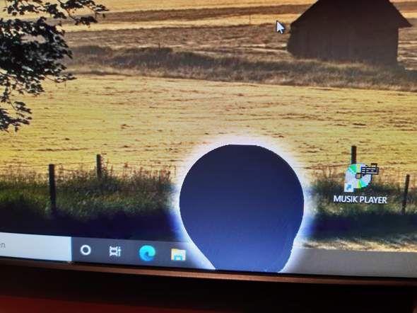 Seltsamer Störfaktor auf dem PC-Monitor?