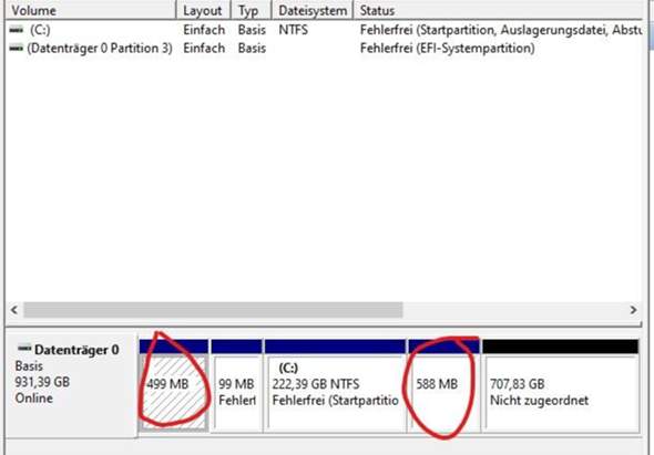 Datenträger Partition löschen?