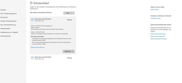 2 unerwünschte datein von Windows defender erkannt?