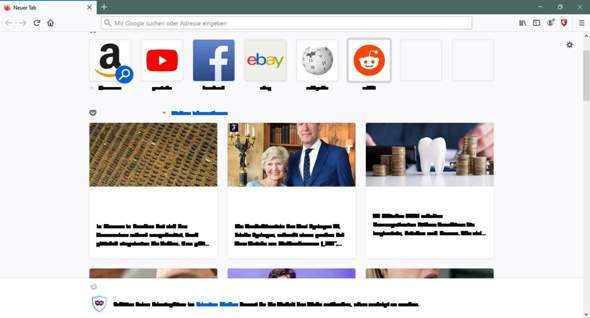 Warum wird bei Windows 10 im Browser gelegentlich die Schrift unkenntlich? Siehe Bild?