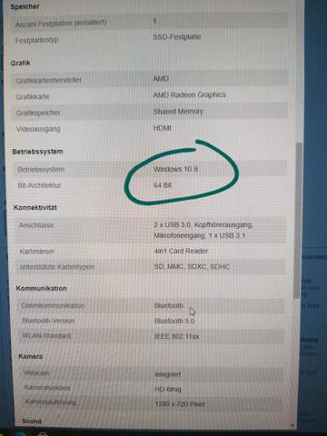 Kann ich von Windows 10 S auf Windows 10 Home wechseln?