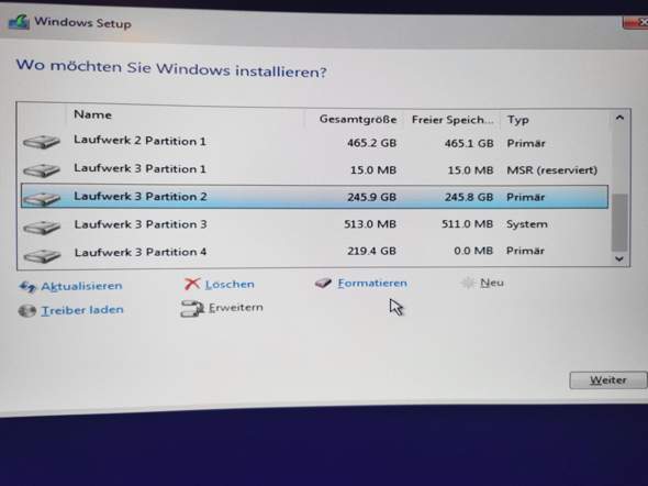 Windows factoryreset über USB Stick?
