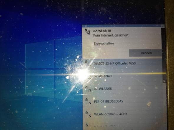 Windows 10 Laptop verbindet sich nicht nicht dem Internet?
