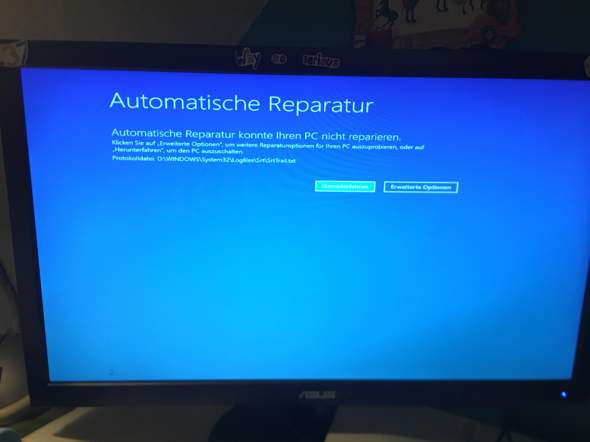 PC nicht reparierbar was tun?