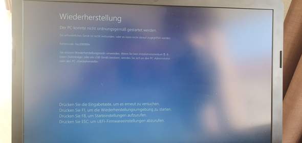 Laptop kann nicht gestartet werden?